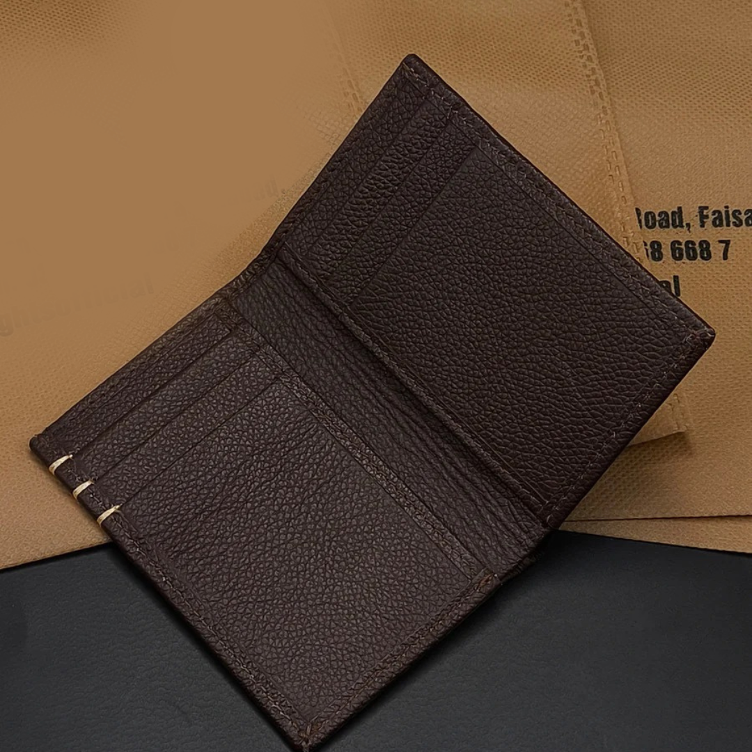 Brown Stitch | W-586 | Urban Slim Wallet