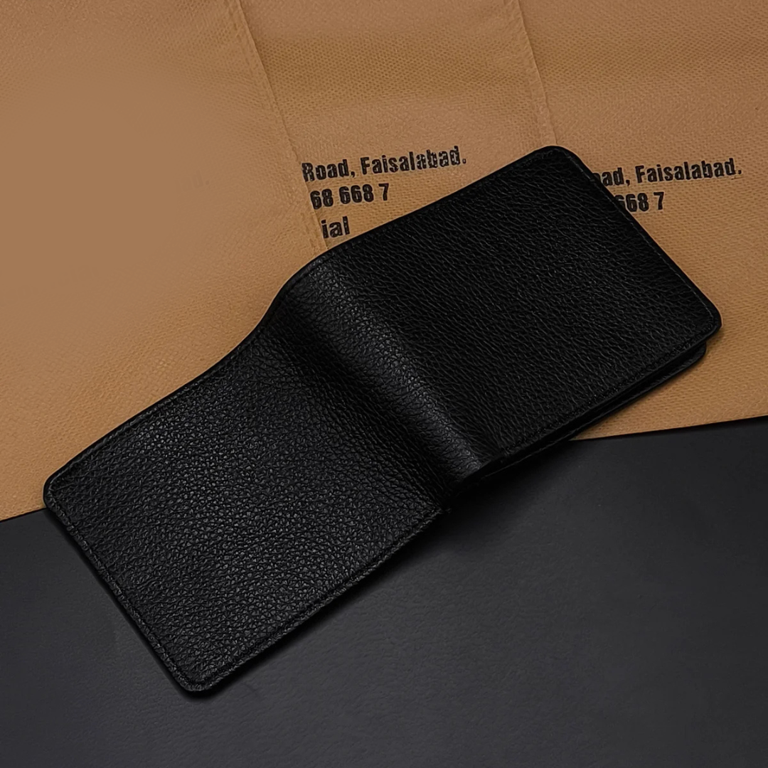 3 Cash Pocket Leather Wallet